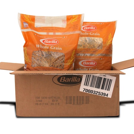 Barilla Barilla 100% Whole Grain Non-GMO Elbows Bulk 160 oz., PK2 1000013342